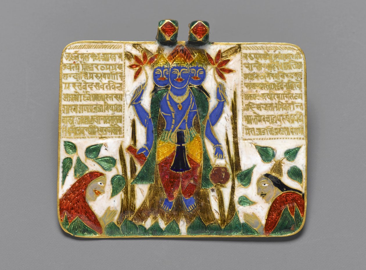 Brahma Pendant, Late 18th Century by Indian School