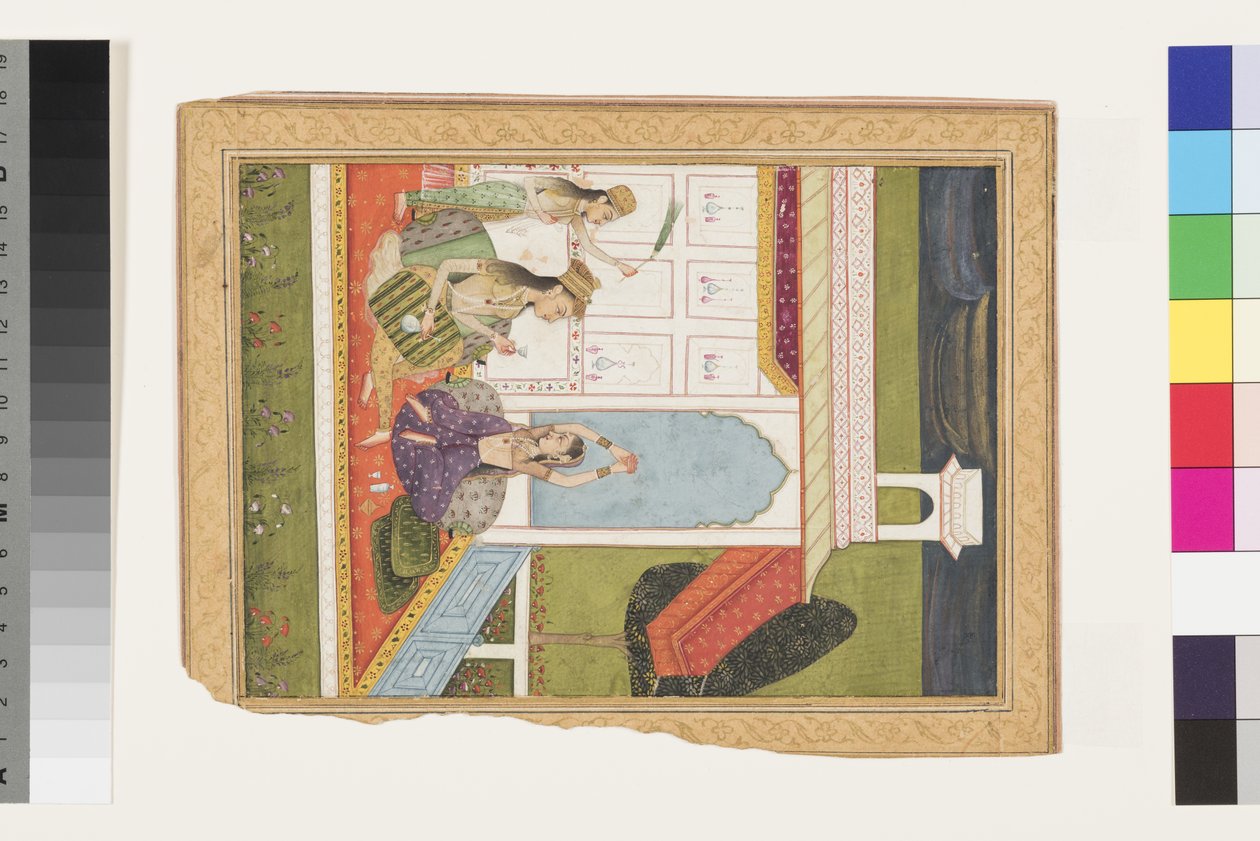Desavarati Ragini of Dipak by Indian School