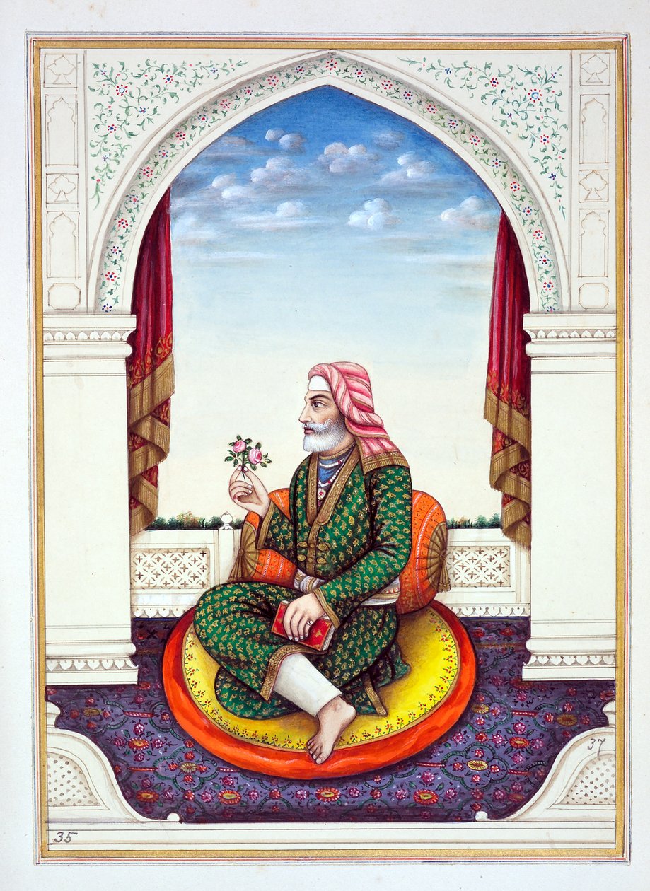Dewan Sawan Mal (Multanwala), from The Kingdom of the Punjab, its Rulers and Chiefs, volume II by Indian School