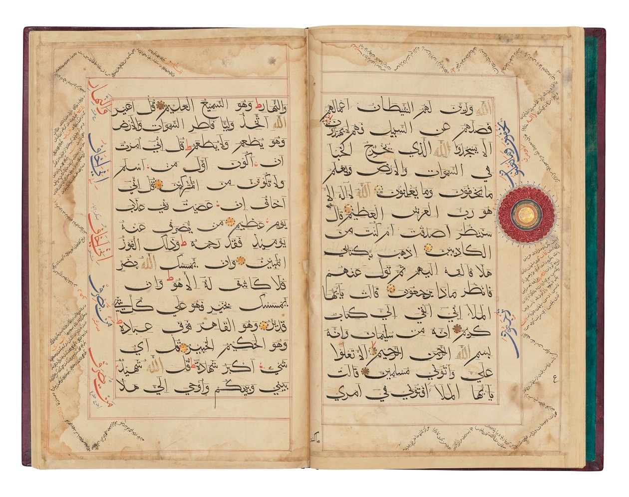 Folios from a Monumental Bihari Qur
