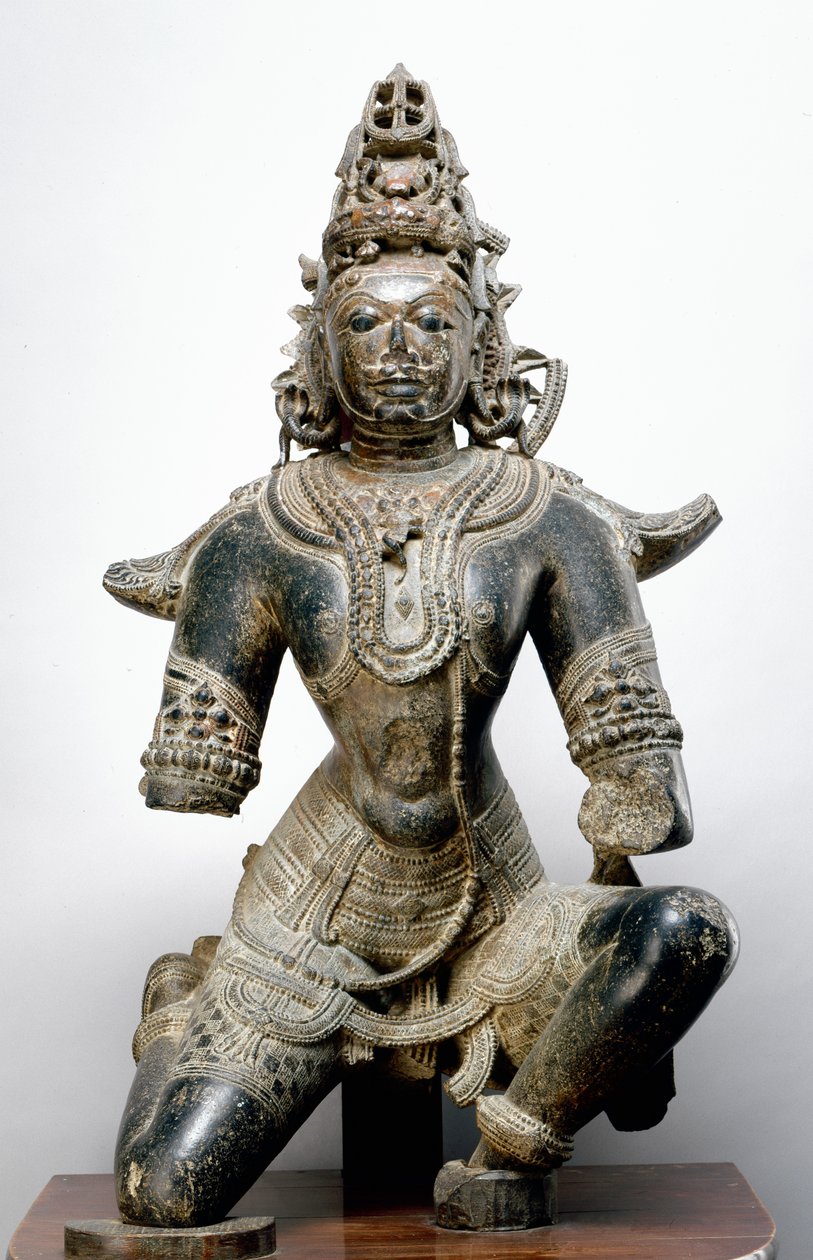 Garuda, from Mandla Fort, Madhya Pradesh, 1200 AD by Indian School