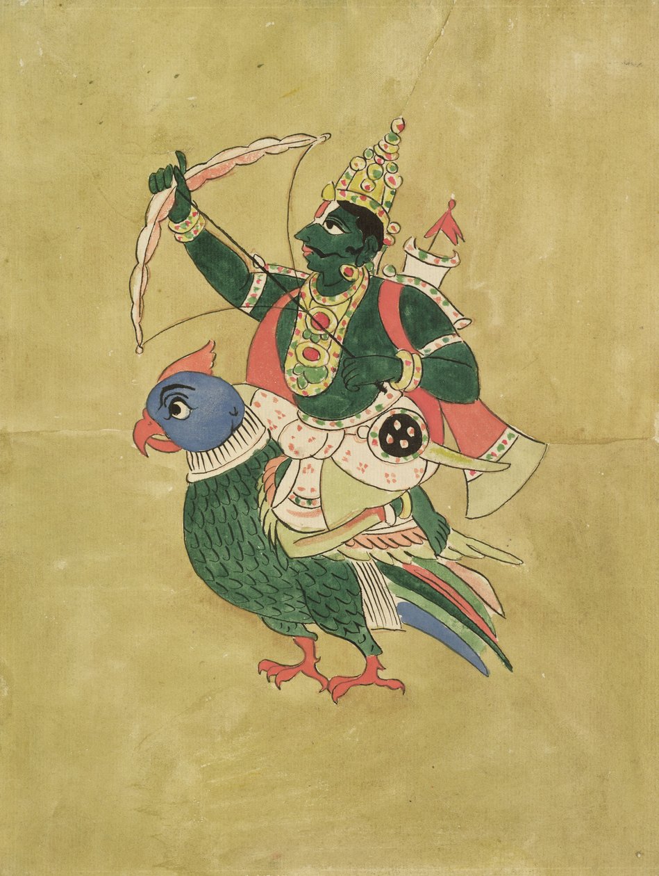 Kama, God of Love, 18th-19th century by Indian School
