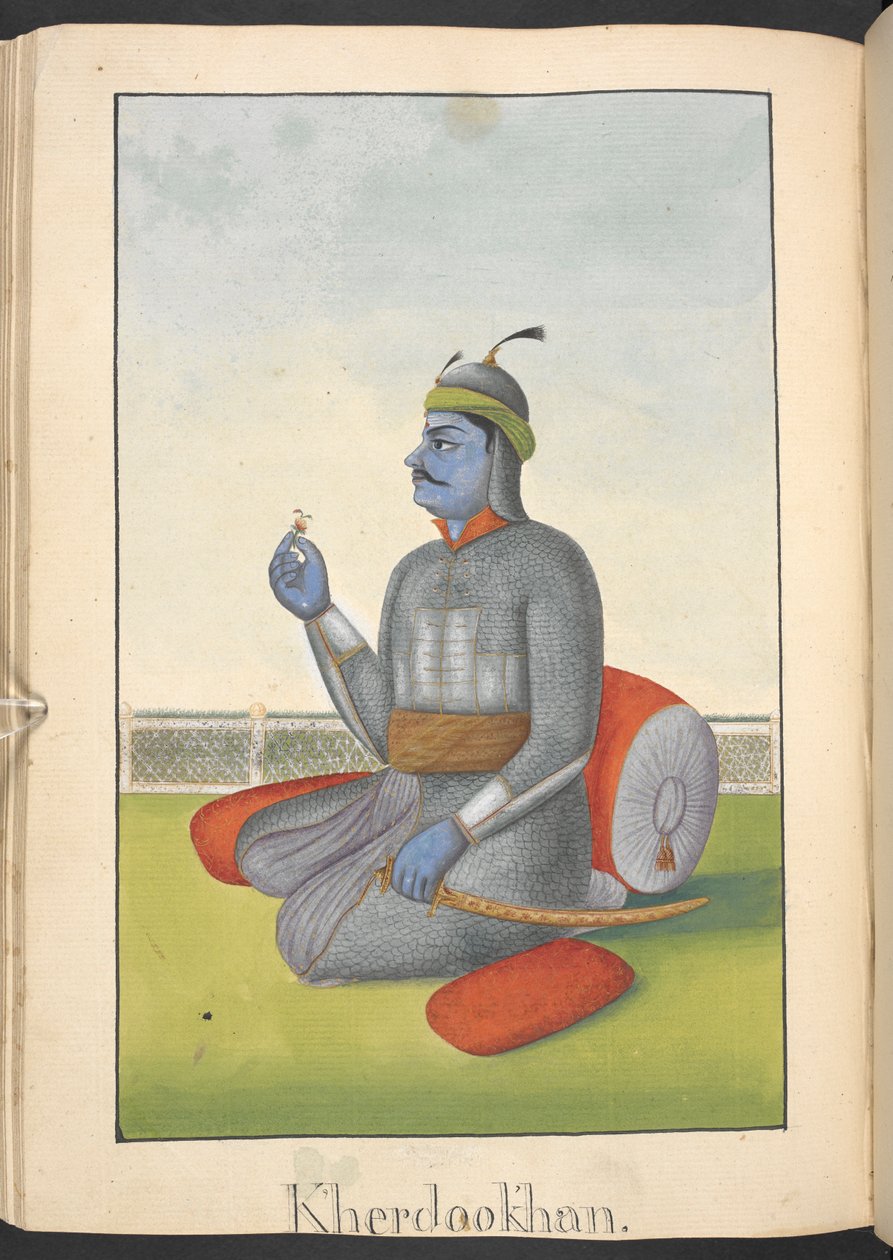 Khara and Dushana, Demon Brothers Who Fought Rama and Lakshmana, Here Linked as One Demon by Indian School