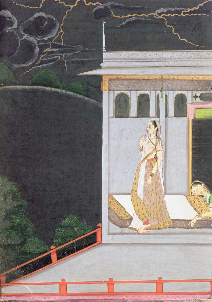 Lady Waiting for Her Lover, from the 