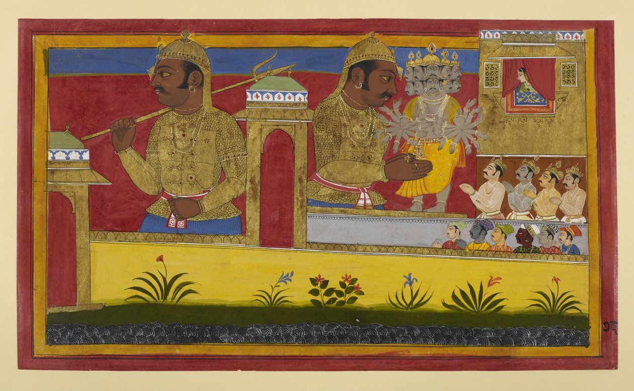 Mahodara plots to deceive Sita; Kumbhakarna bids farewell by Indian School
