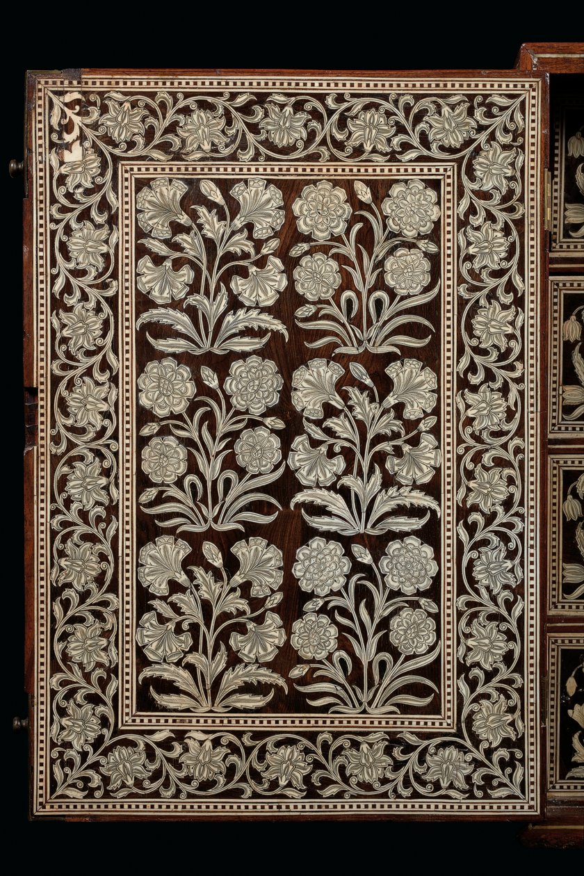 Mughal Cabinet by Indian School