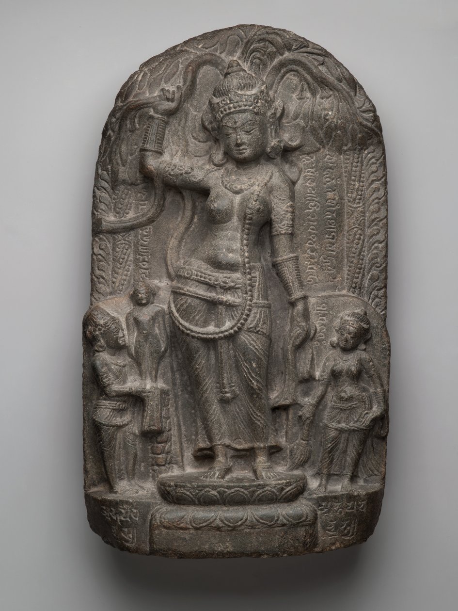 Nativity scene: the Birth of Buddha by Indian School