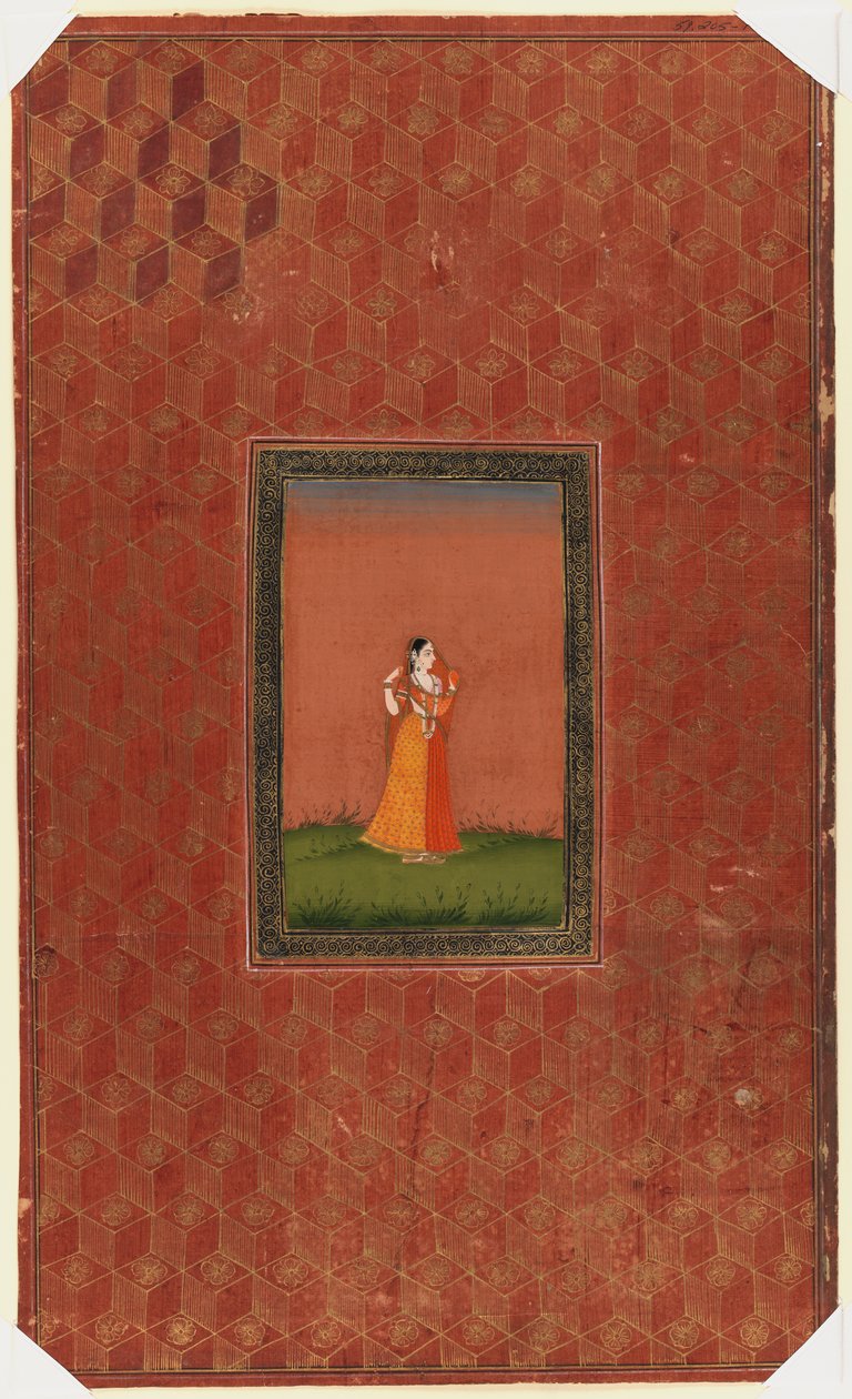 Standing woman by Indian School