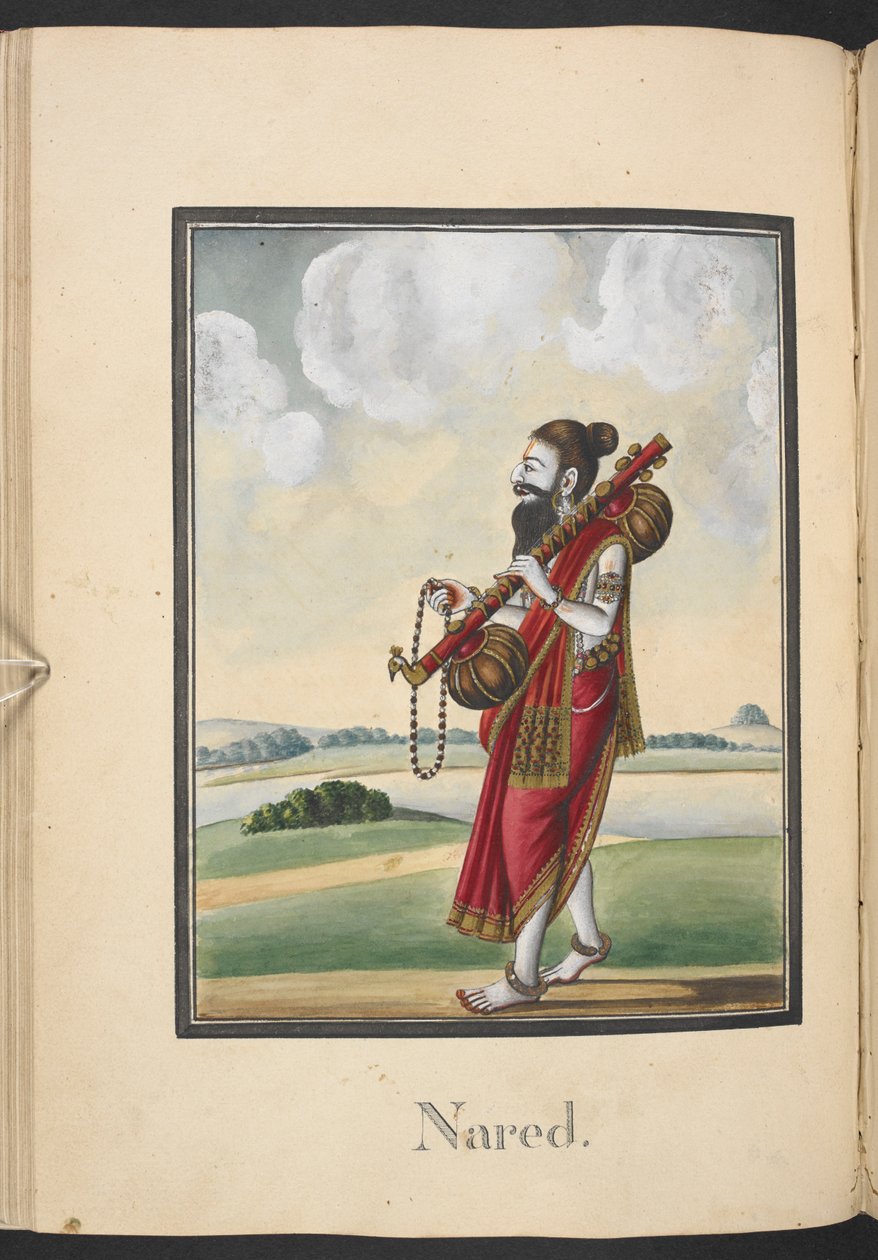 The Sage, Narada by Indian School