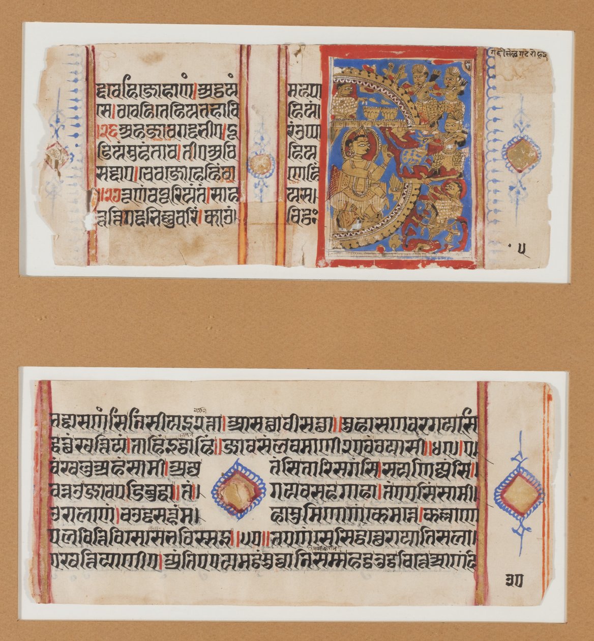 The Siege of Ujjayimi; Slaying of the Magic Ass, c.1600-1625 by Indian School
