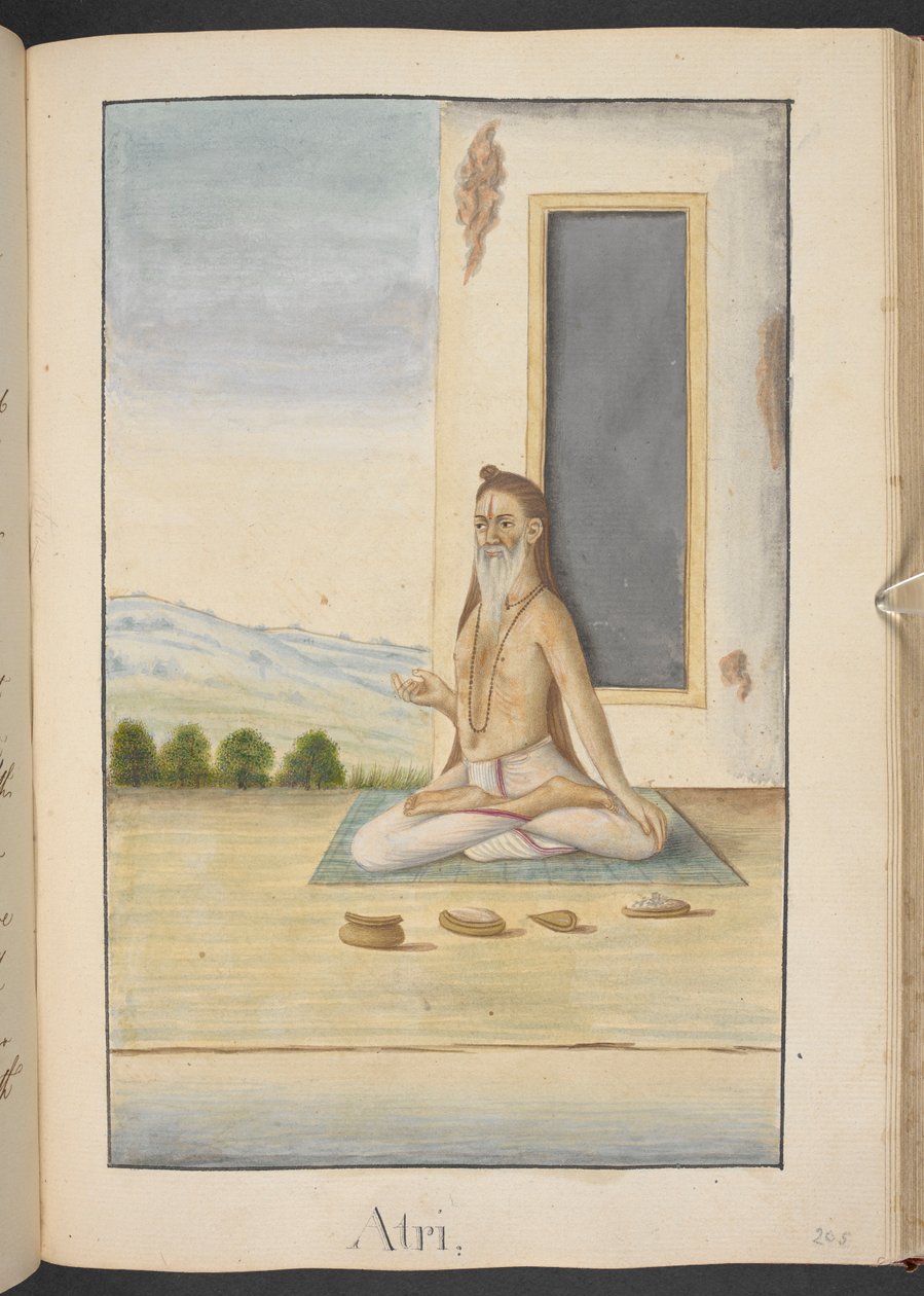 The sage, Atri by Indian School