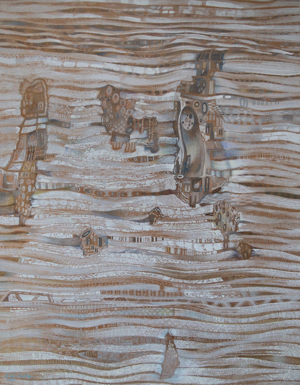 Map of Ages I by Indra Laura Lazdi?a