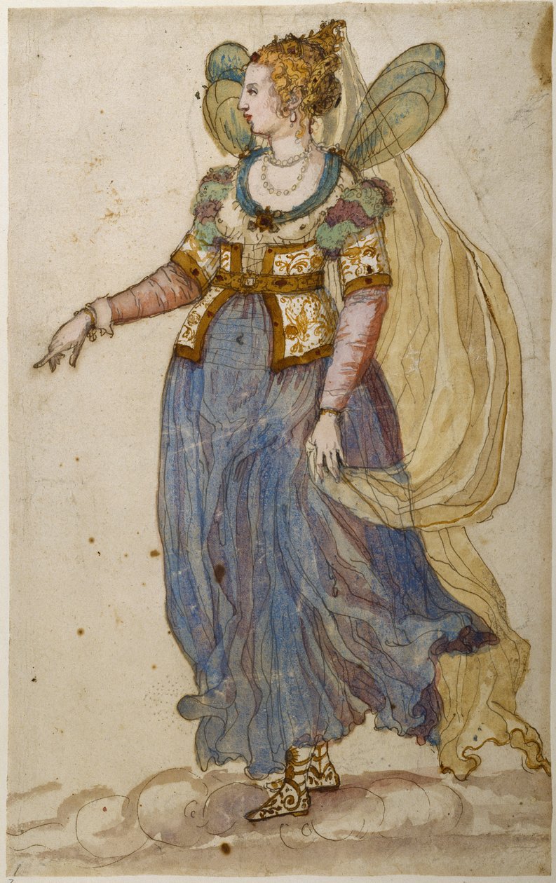 Lady masquer by Inigo Jones