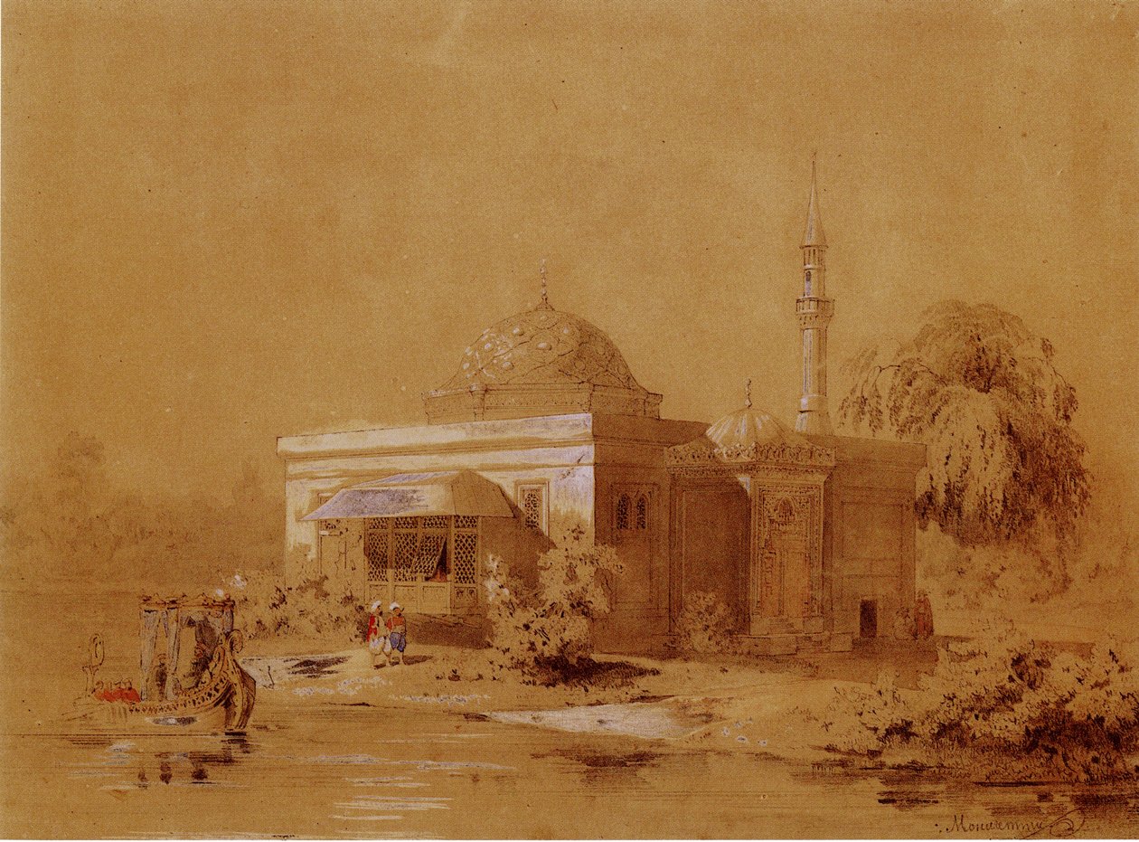 Project of the Turkish Bath pavilion in Catherine Park of Tsarskoye Selo by Ippolit Antonovich Monighetti