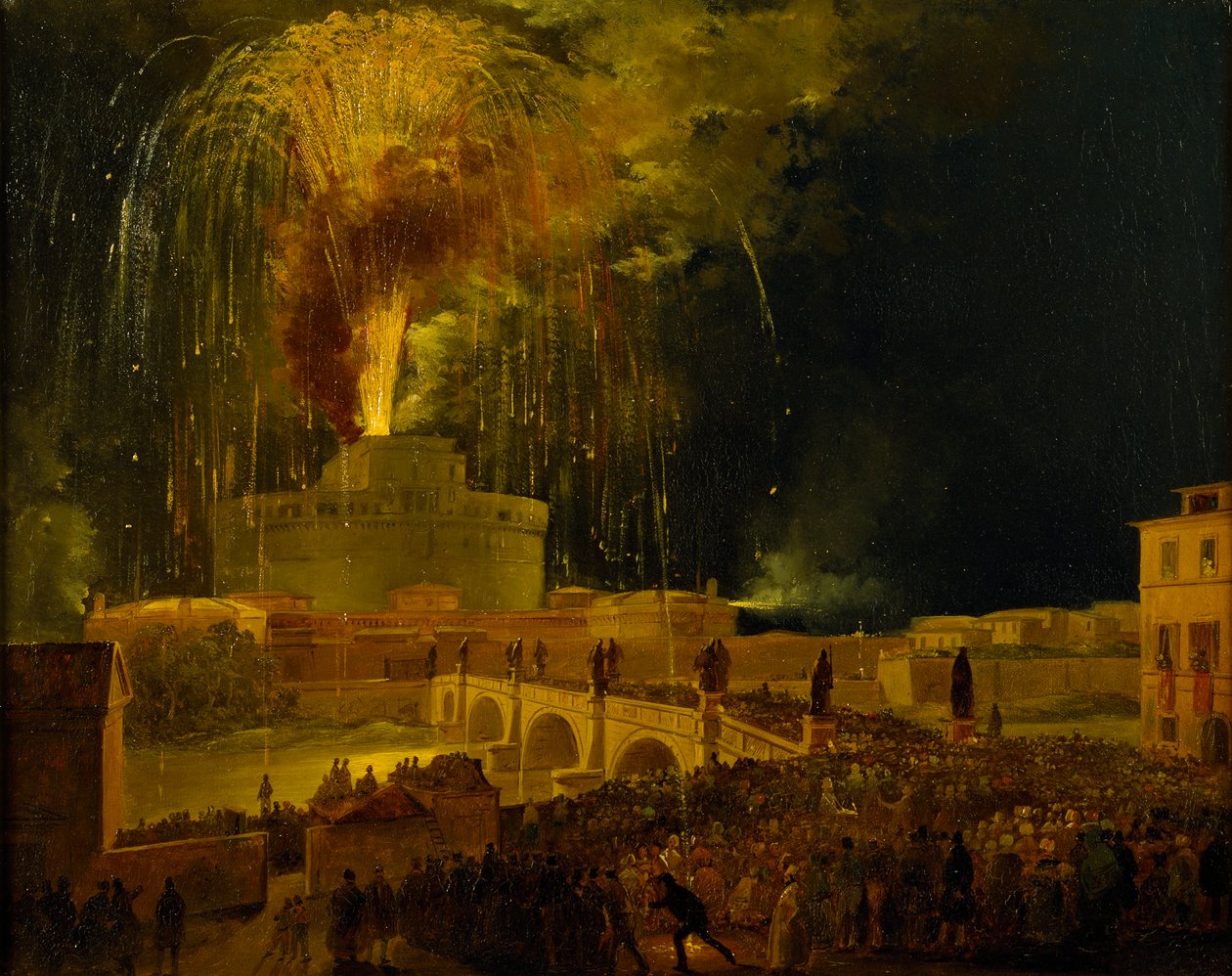 La Girandola: Fireworks at Castel Sant