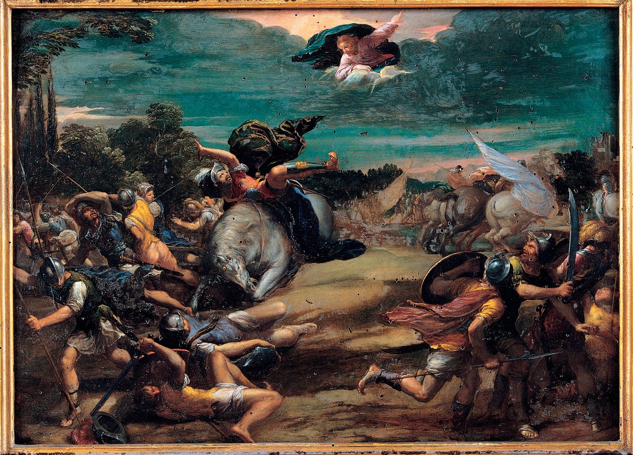 The Conversion on the Way to Damascus by Ippolito Scarcella
