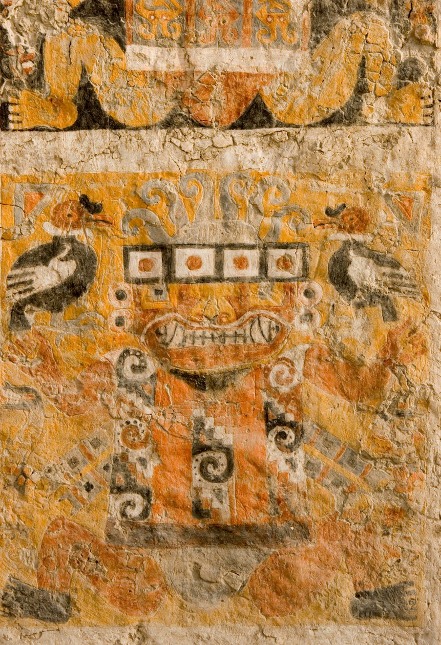 At Huaca El Brujo, the principal burial in the northwest corner of El Brujo, 2005 by Ira Block