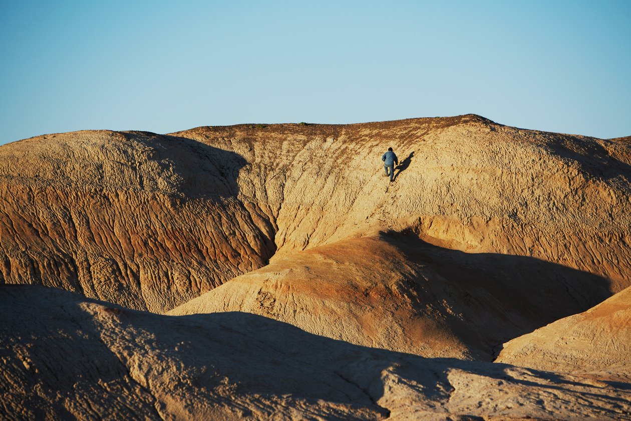 Scenes Around Wu Cai Wan in the Gobi Desert, Xinjiang, Western China by Ira Block