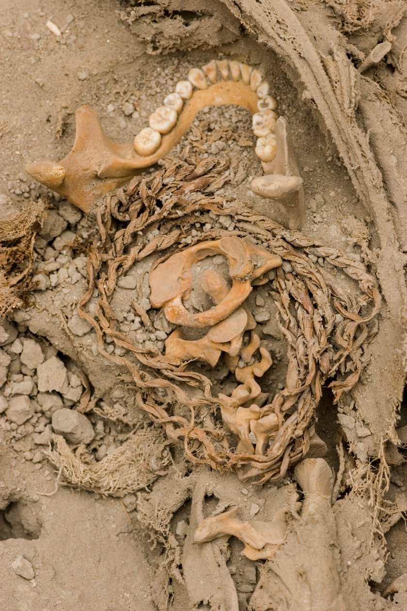The remains of the female sacrifice by Ira Block