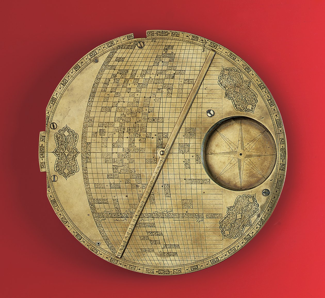 Islamic Mecca-Centred World Map, Safavid dynasty, from Isfahan by Iranian School