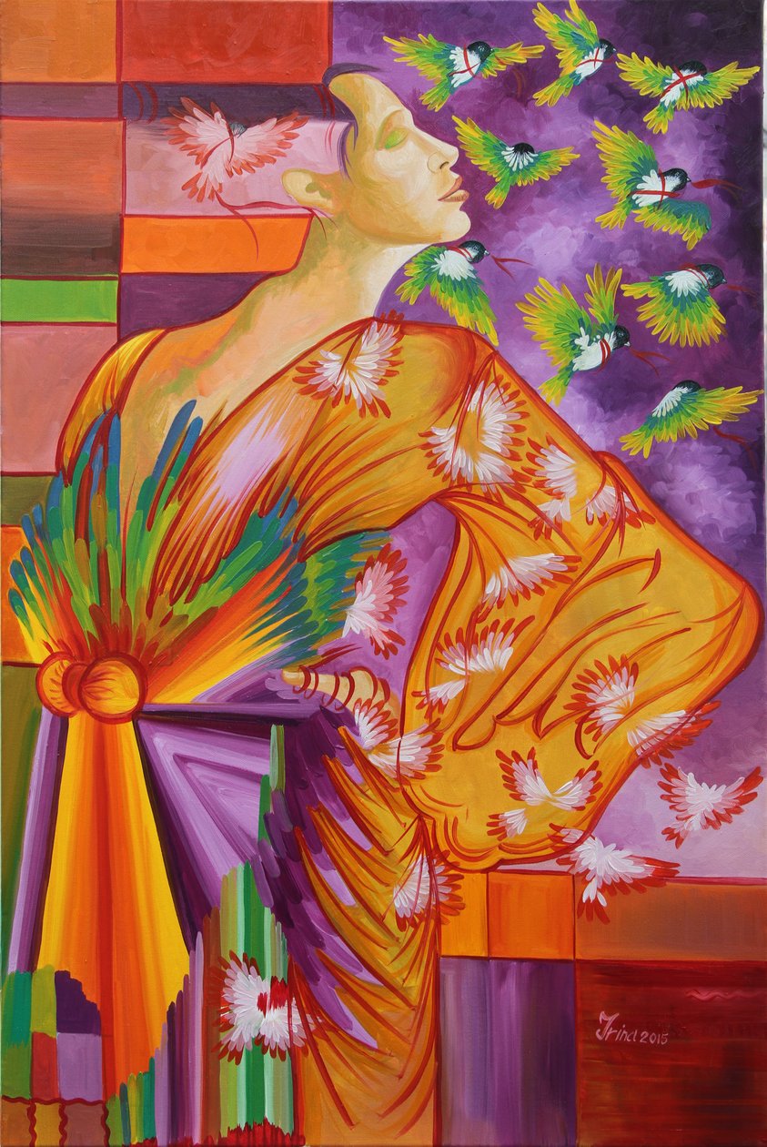 Green Lights, 2015 by Irina Corduban