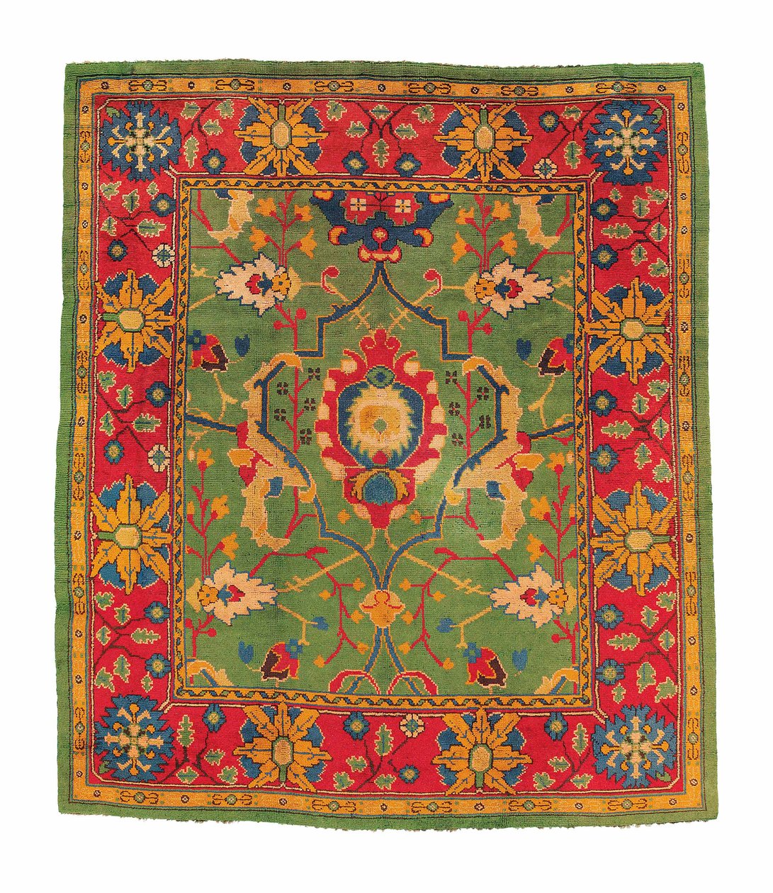 A Donegal Carpet by Irish School