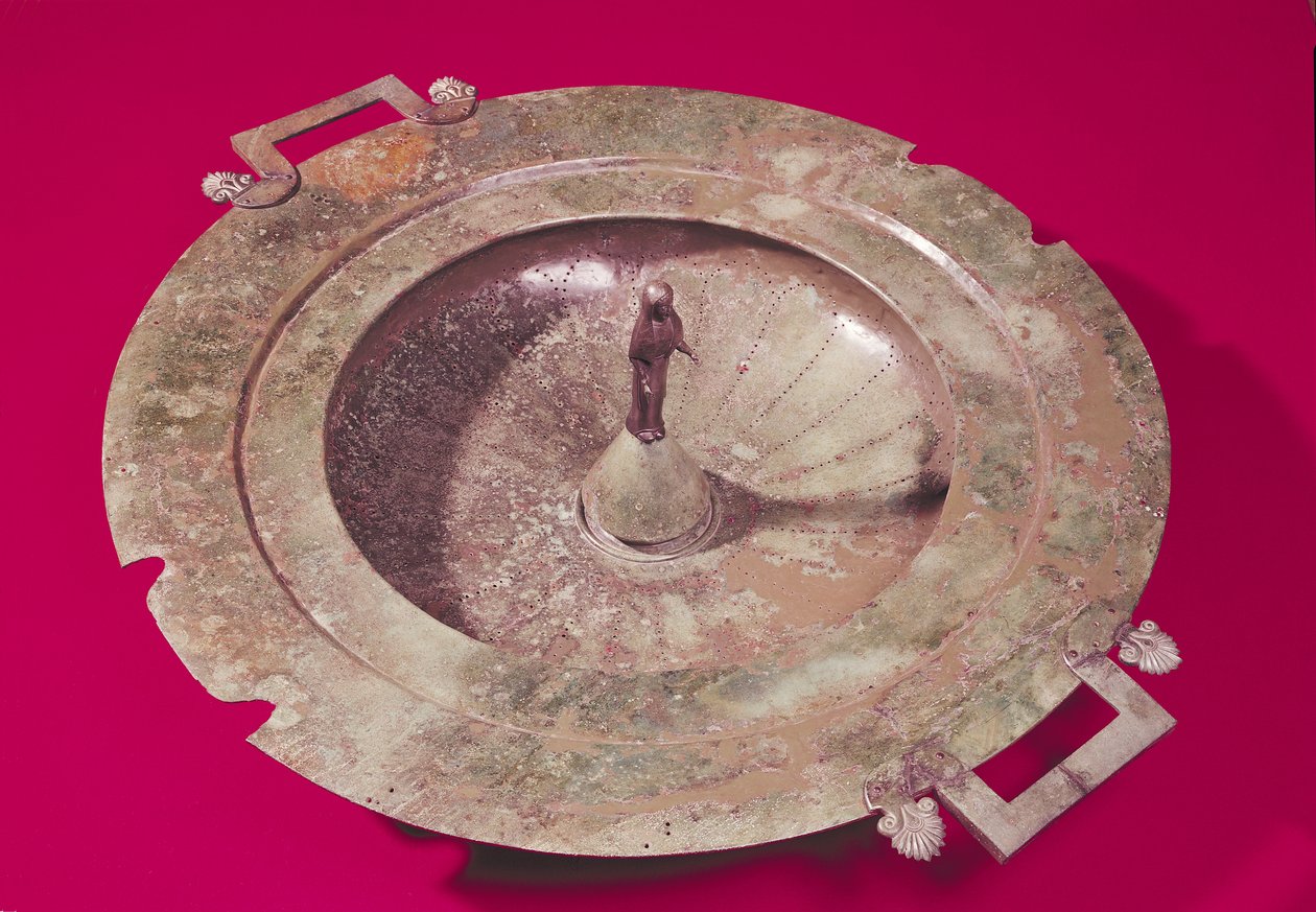 Lid of a Krater, from the Tomb of a Princess of Vix by Iron Age