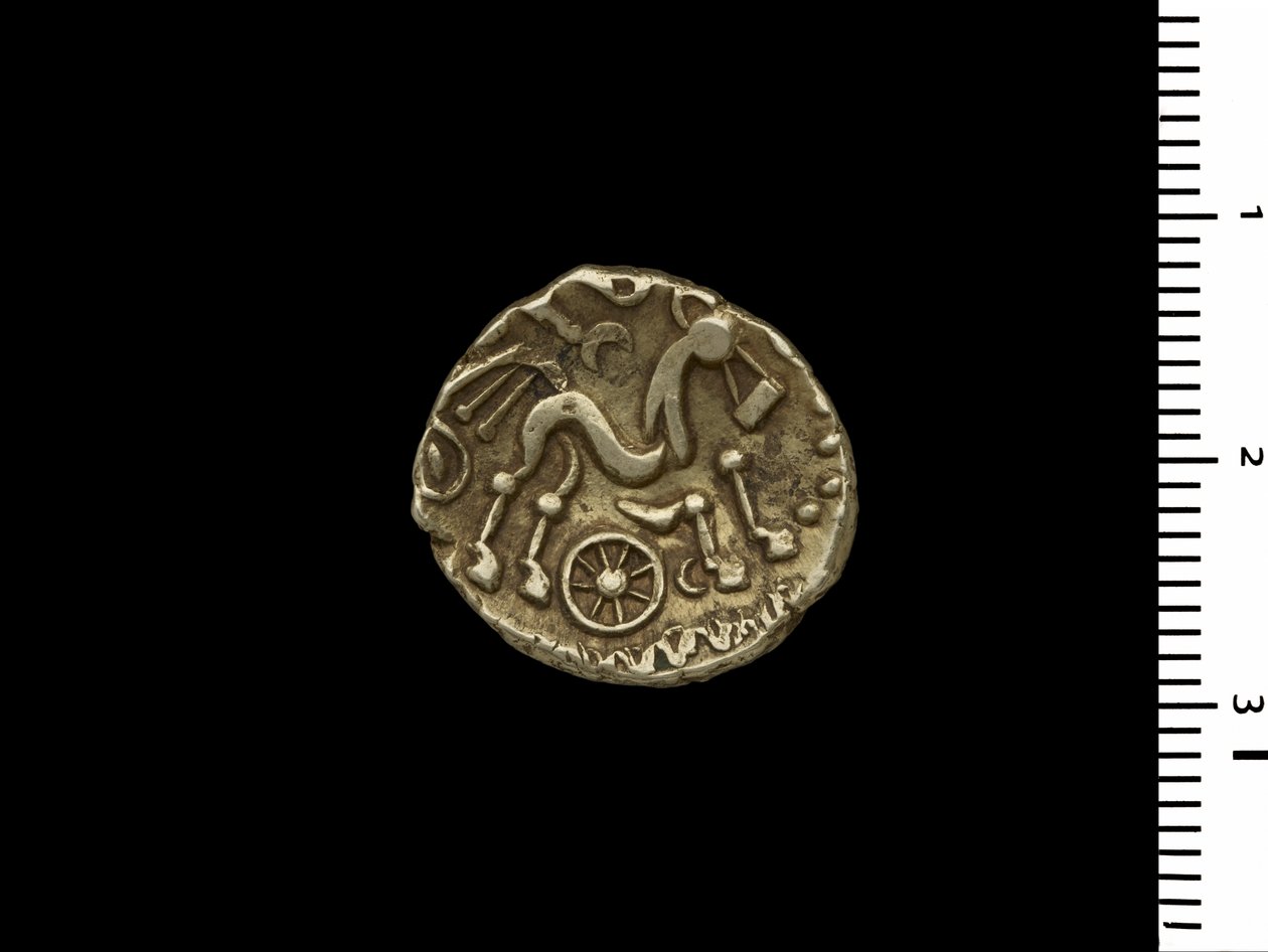 Coin from the Henley Hoard, c.50 BC by Iron Age