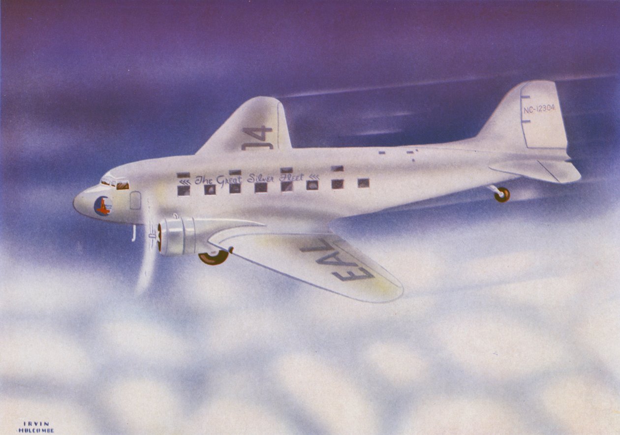 Douglas DC-3 by Irvin L. Holcombe