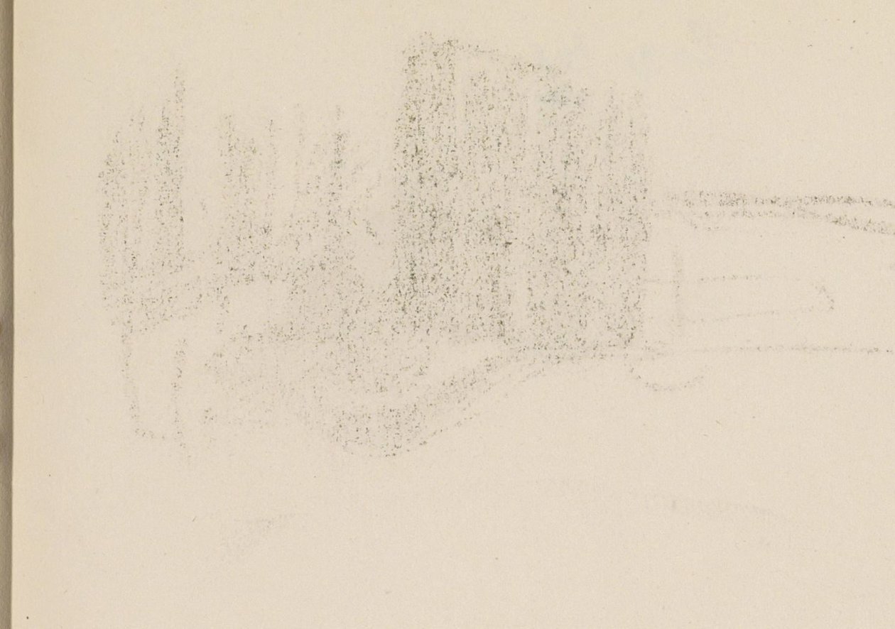 Abklatsch van de krijttekening op pagina 20 by Isaac Israels