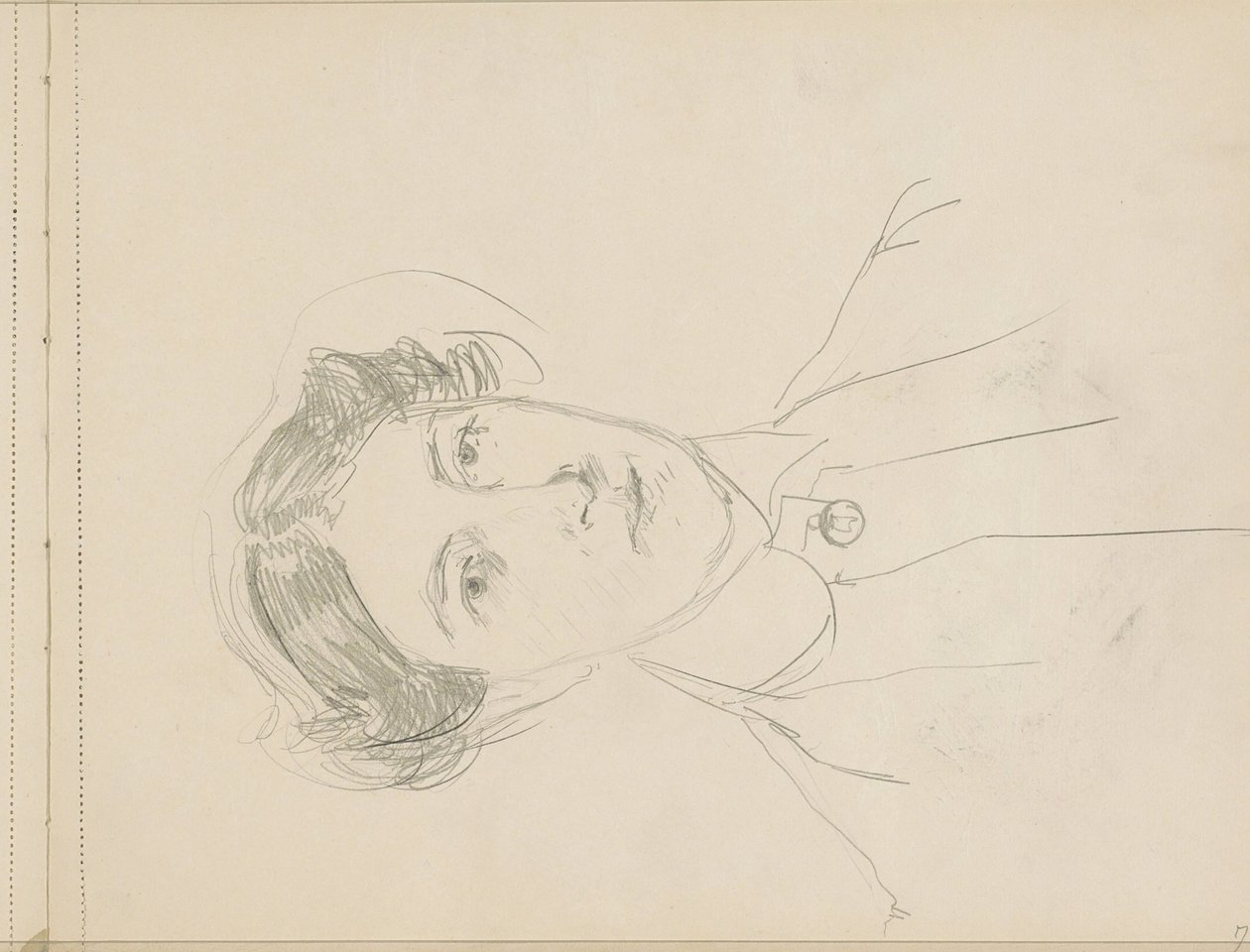 Portrait of an Unknown Woman by Isaac Israels