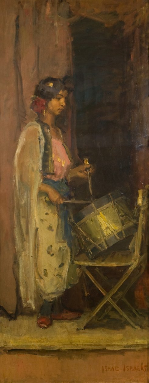 The Egyptian Drummer Girl by Isaac Israels