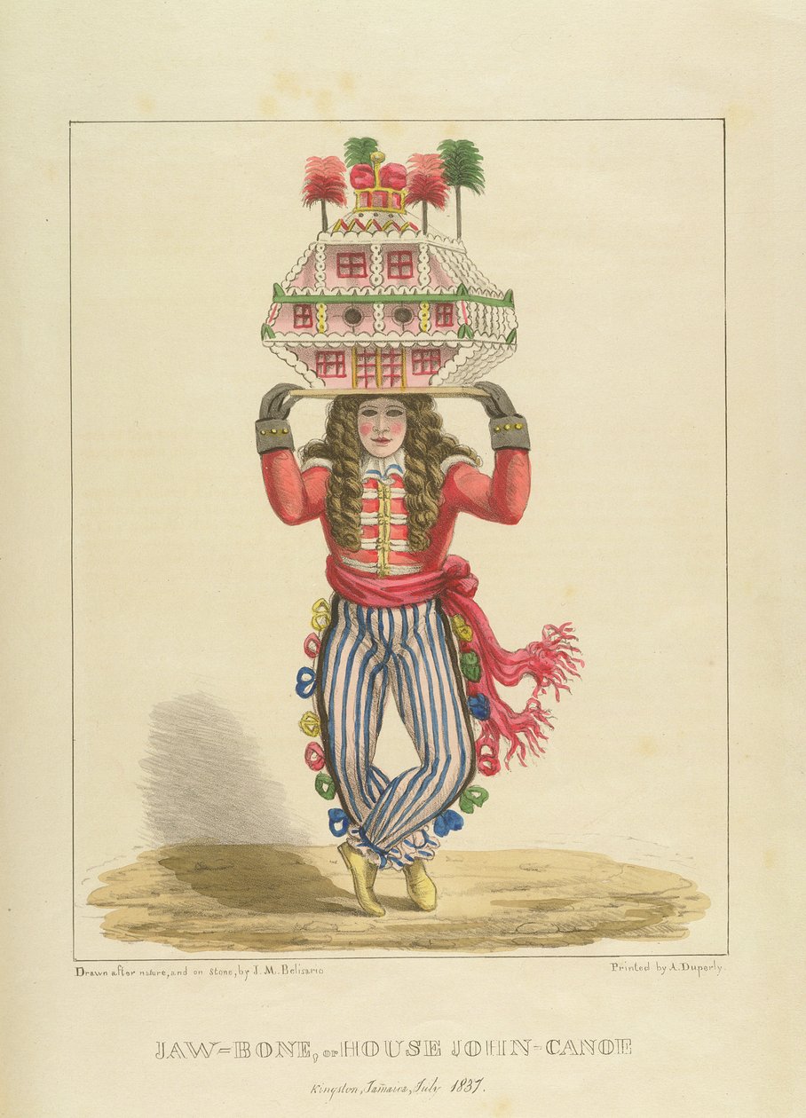 Jaw-Bone, or House John-Canoe, plate 3 from 