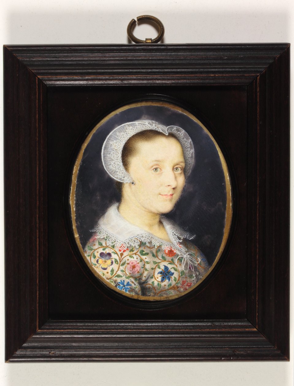 Elizabeth Harding, Mrs Isaac Oliver by Isaac Oliver