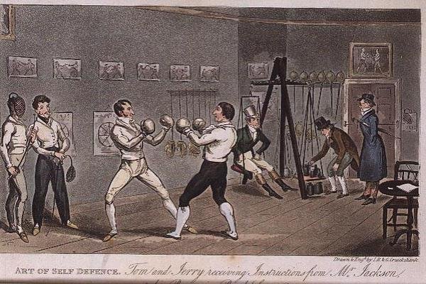 Art of Self Defence: Tom and Jerry Receiving Instructions from Mr Jackson, from 