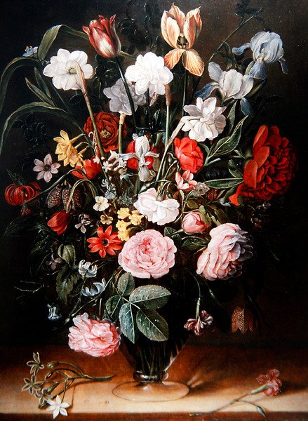 A Still Life of Tulips and Anemones by Isaac Soreau