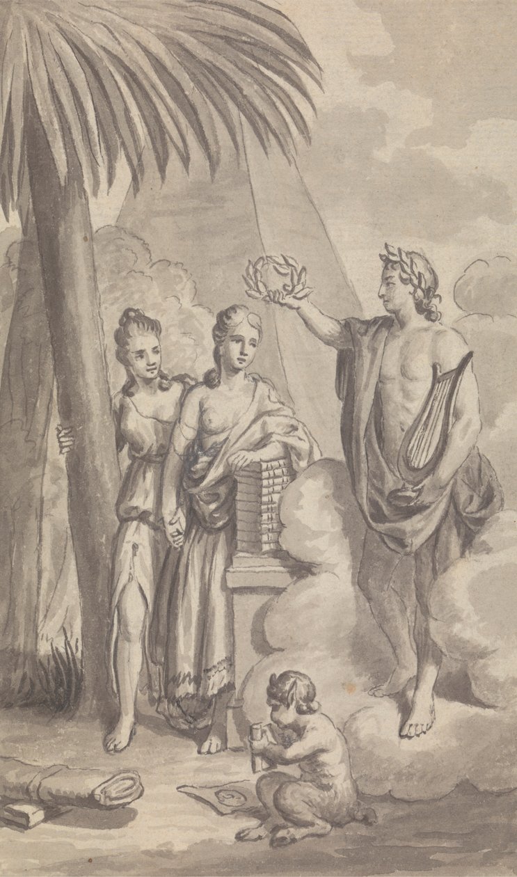 Town and Country Magazine, Frontispiece for Vol. X for 1778 by Isaac Taylor