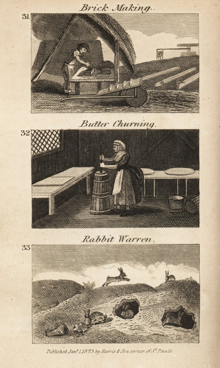 Trades in Regency England by Isaac Taylor