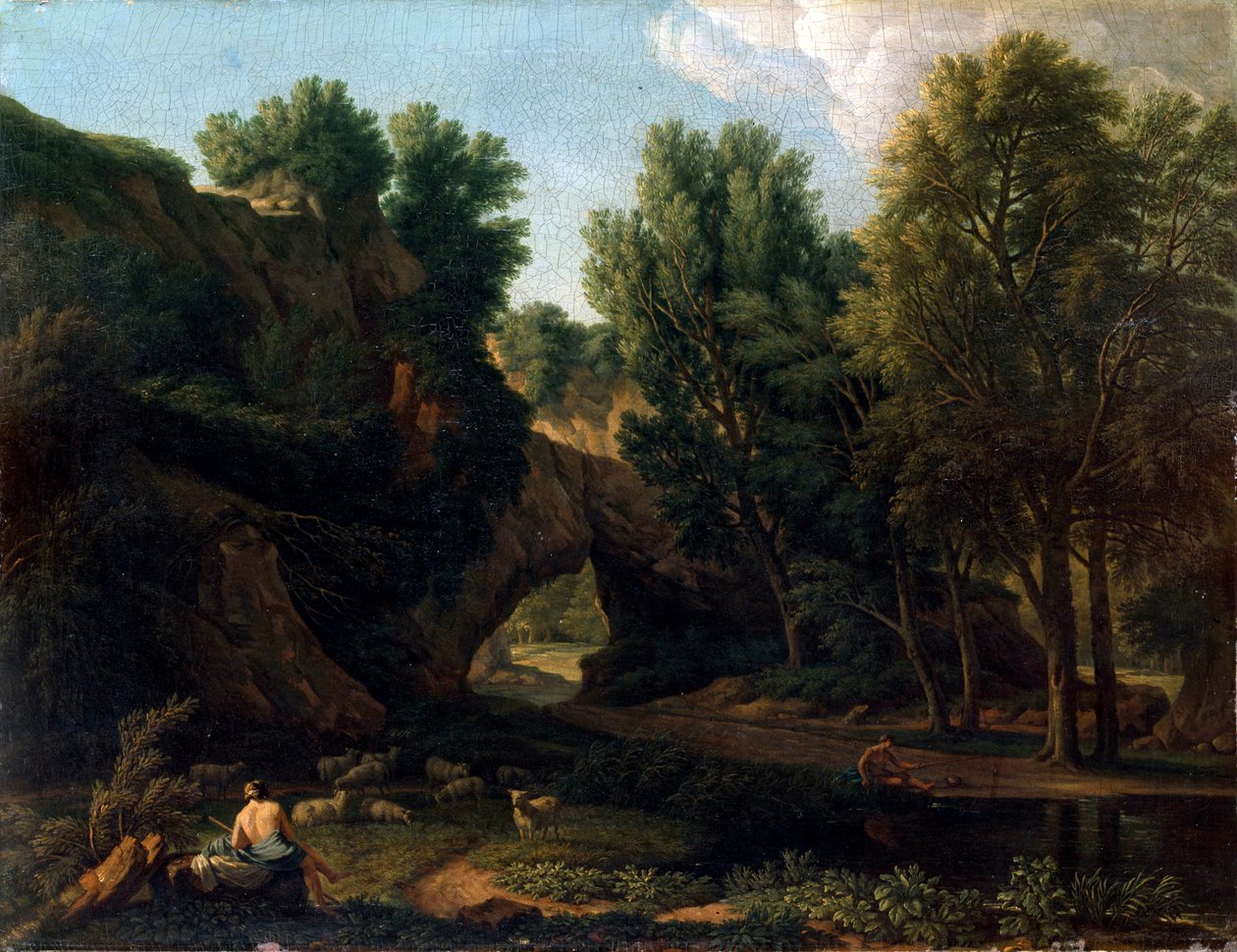 Landscape, late 17th or early 18th century by Isaac de Moucheron