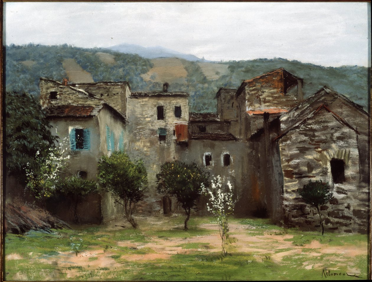Near Bordighera. In Northern Italy by Isaak Ilyich Levitan