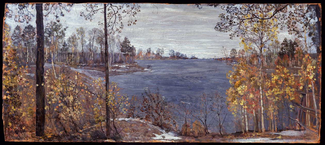 Late Autumn by Isaak Israilevich Brodsky