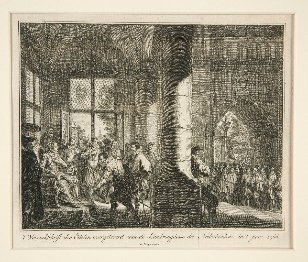 Petition of the Nobles Delivered to the Regent of the Netherlands by Isaak Tirion