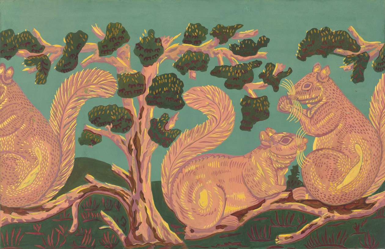 Bandbox Design - Squirrels by Isabella Ruth Doerfler