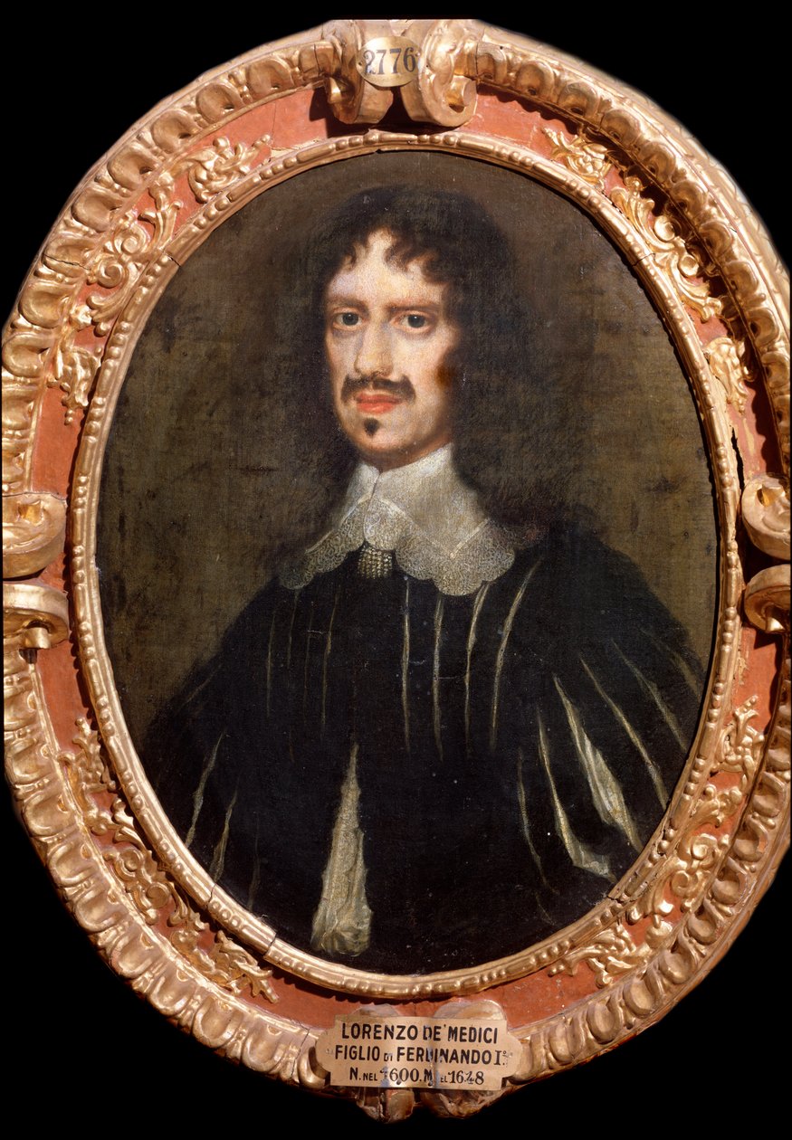 Portrait of Lorenzo de Medici, Florentine Mecene by Isacco Campo