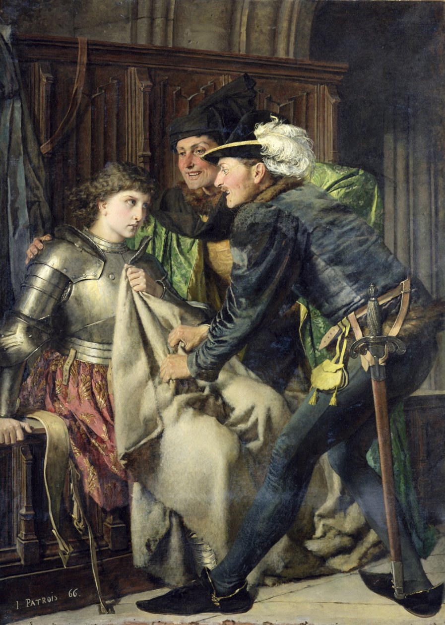Joan of Arc Insulted in Prison, 1866 by Isidore Patrois