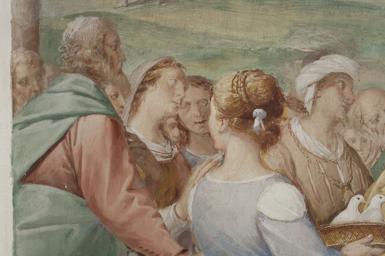 (Detail) Presentation of Jesus in the Temple by Isidoro Bianchi