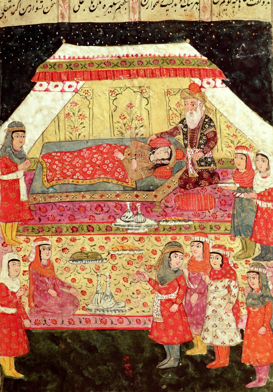 Harem Scene, illustration from the 