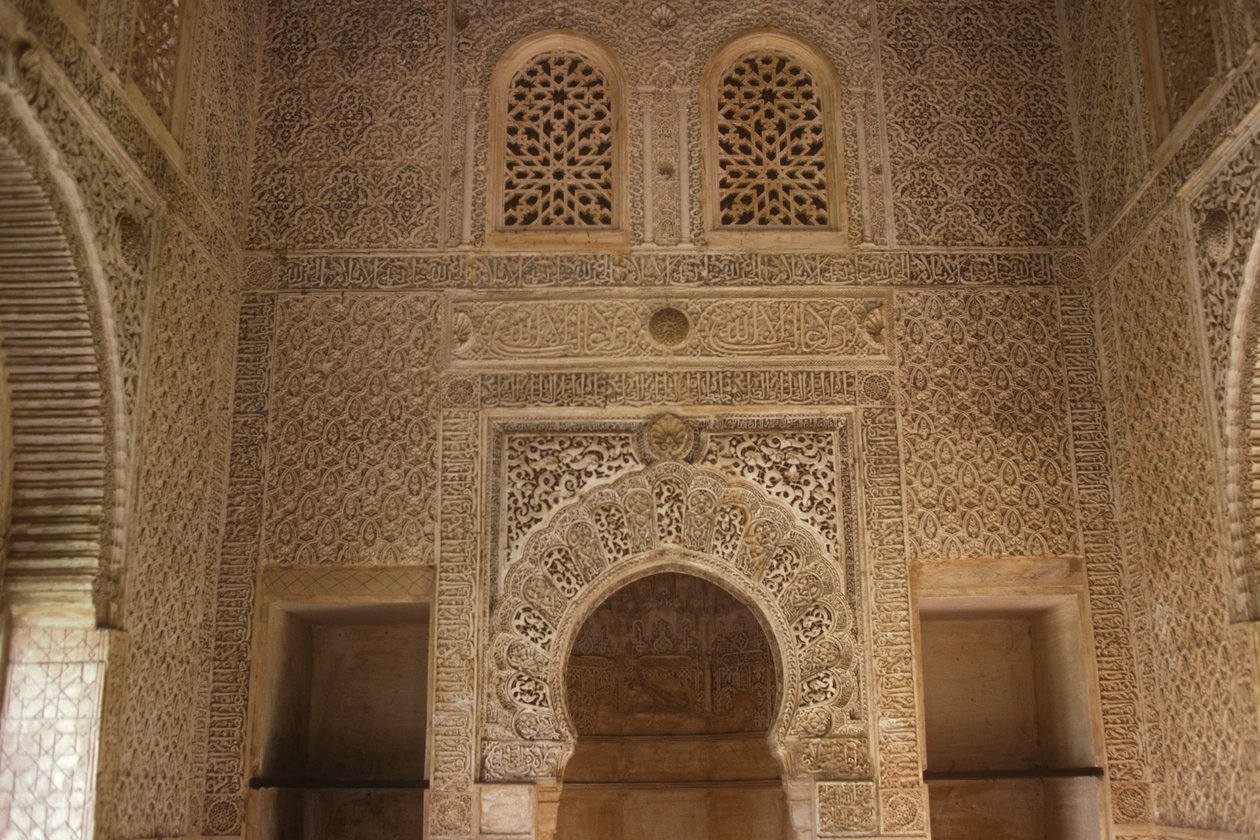 Interior of the castle chapel by Islamic School