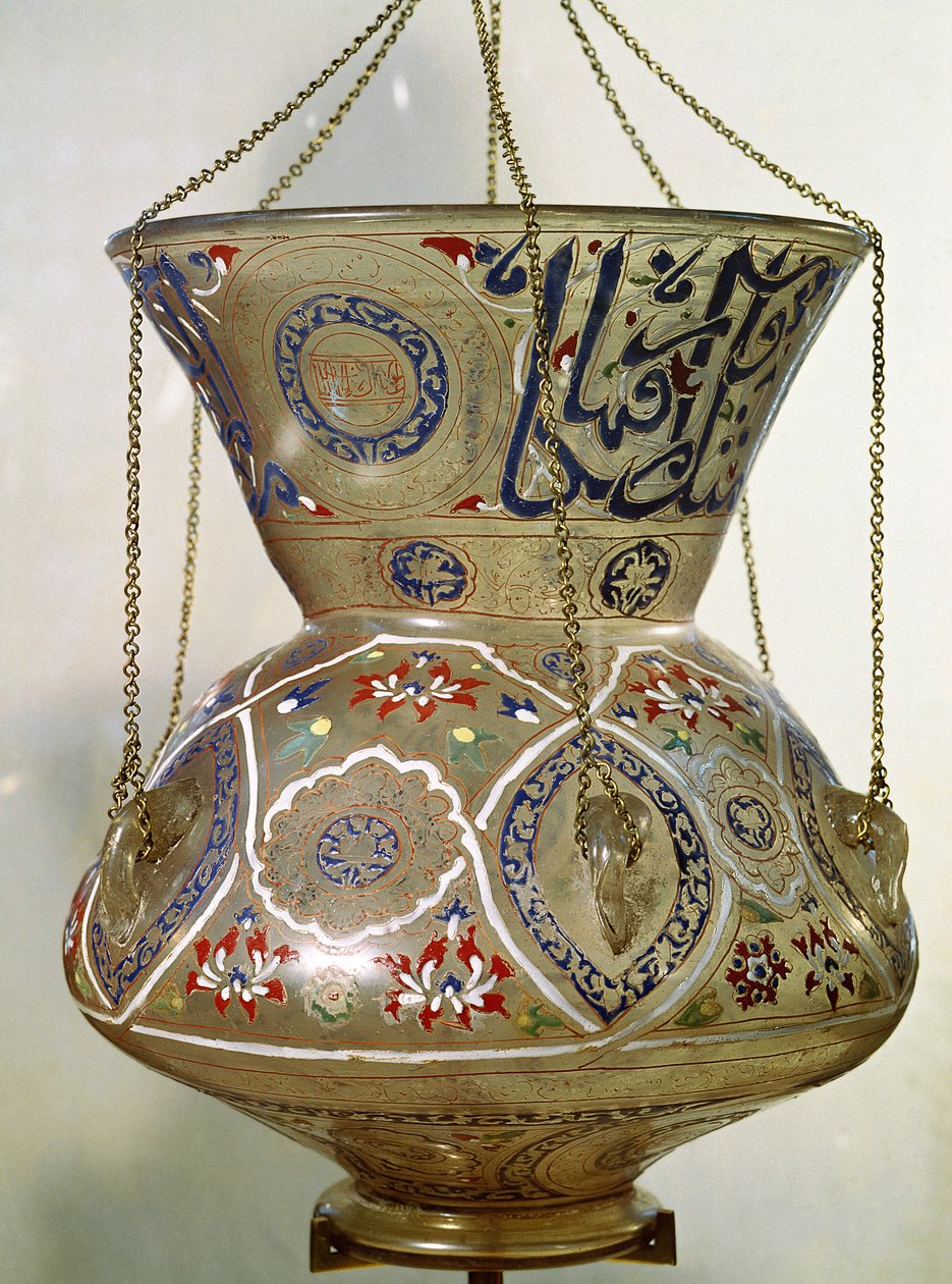 Lamp, from the Mosque of Sultan Hasan, Cairo by Islamic School