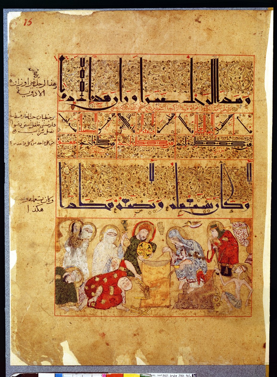 Treatise of Theriac after Galien, 1217 by Islamic School